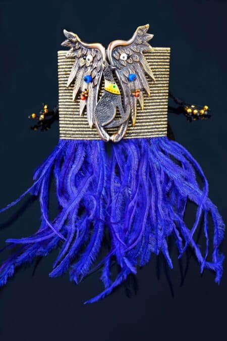 Χειροποίητα κοσμήματα | Βραχιόλι αιγυπτιακά φτερά από ορείχαλκο gallery 5